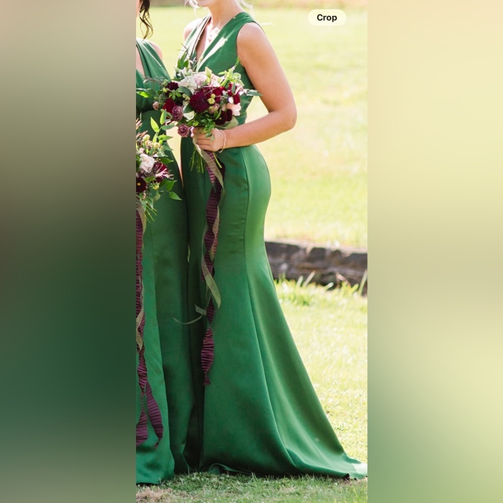 Elegant Green Gown